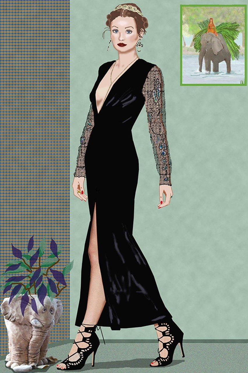 时尚礼服精选,优雅魅力指南