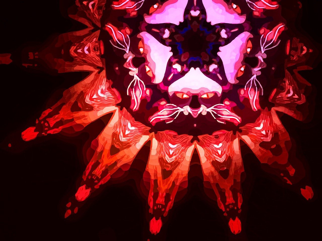 手绘动漫眼睛,星辰之光的艺术展现