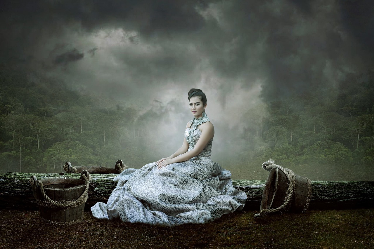 古装动漫女生,美轮美奂的艺术形象展现