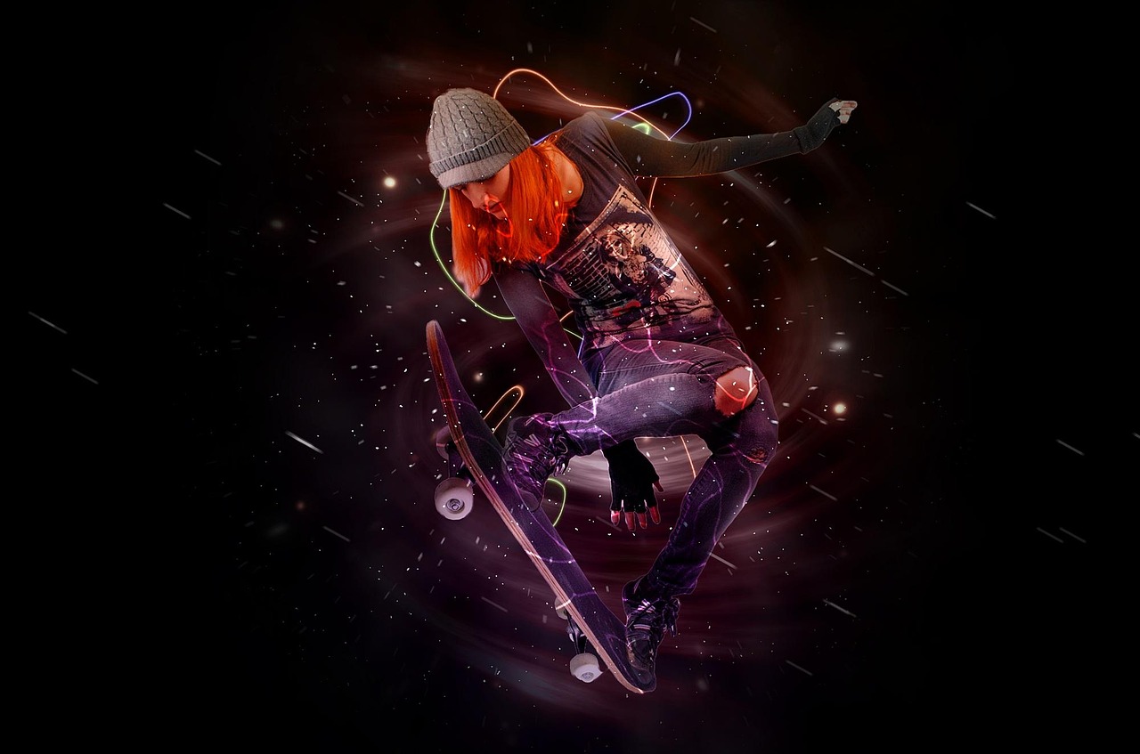 滑板动漫,热血青春与二次元的极致交融