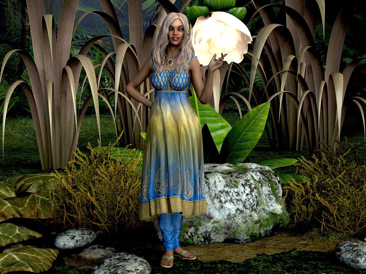 动漫女生图片,探索美丽与力量的交织世界