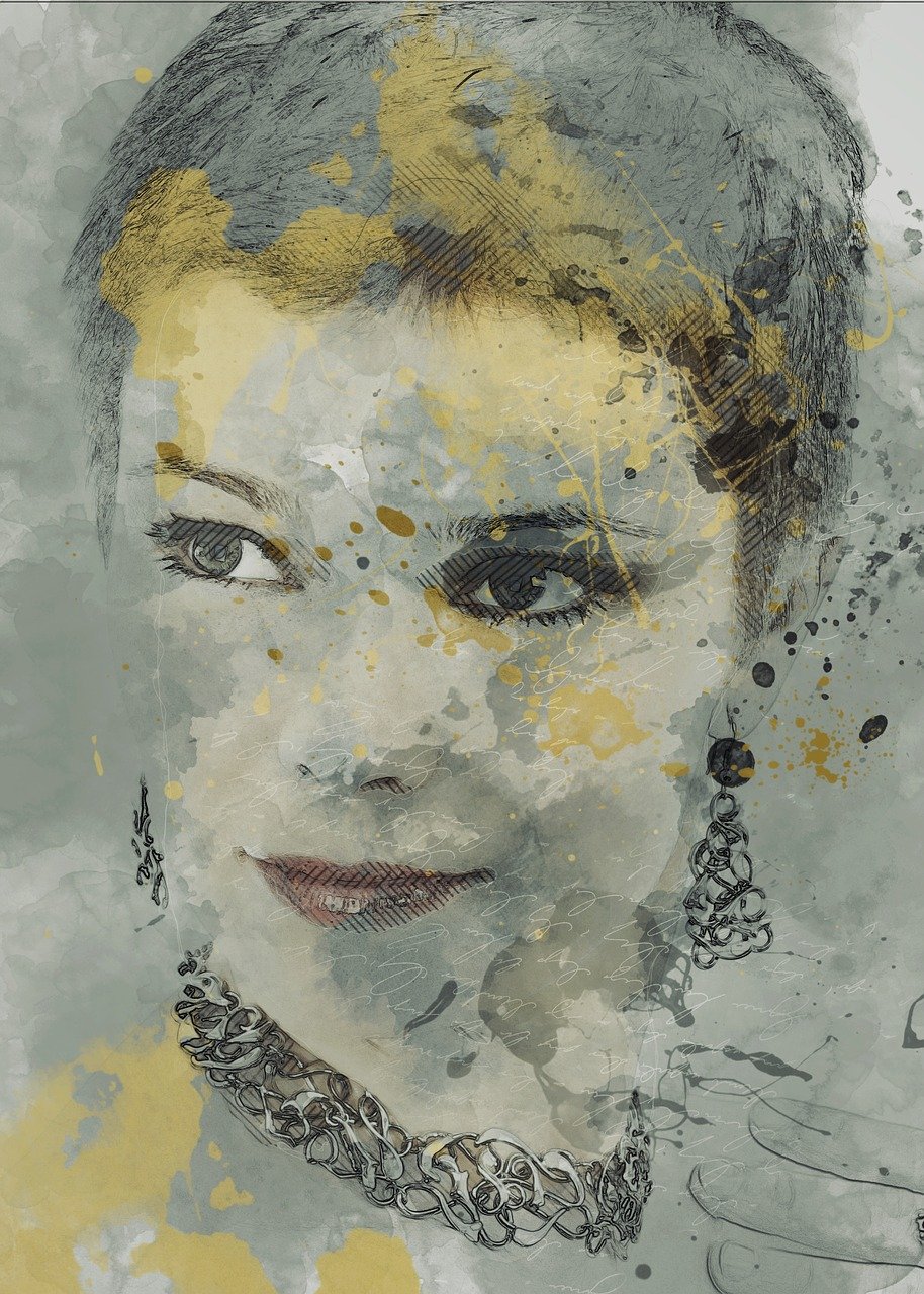 黑白动漫少女头像,魅力无限,创作艺术的探索