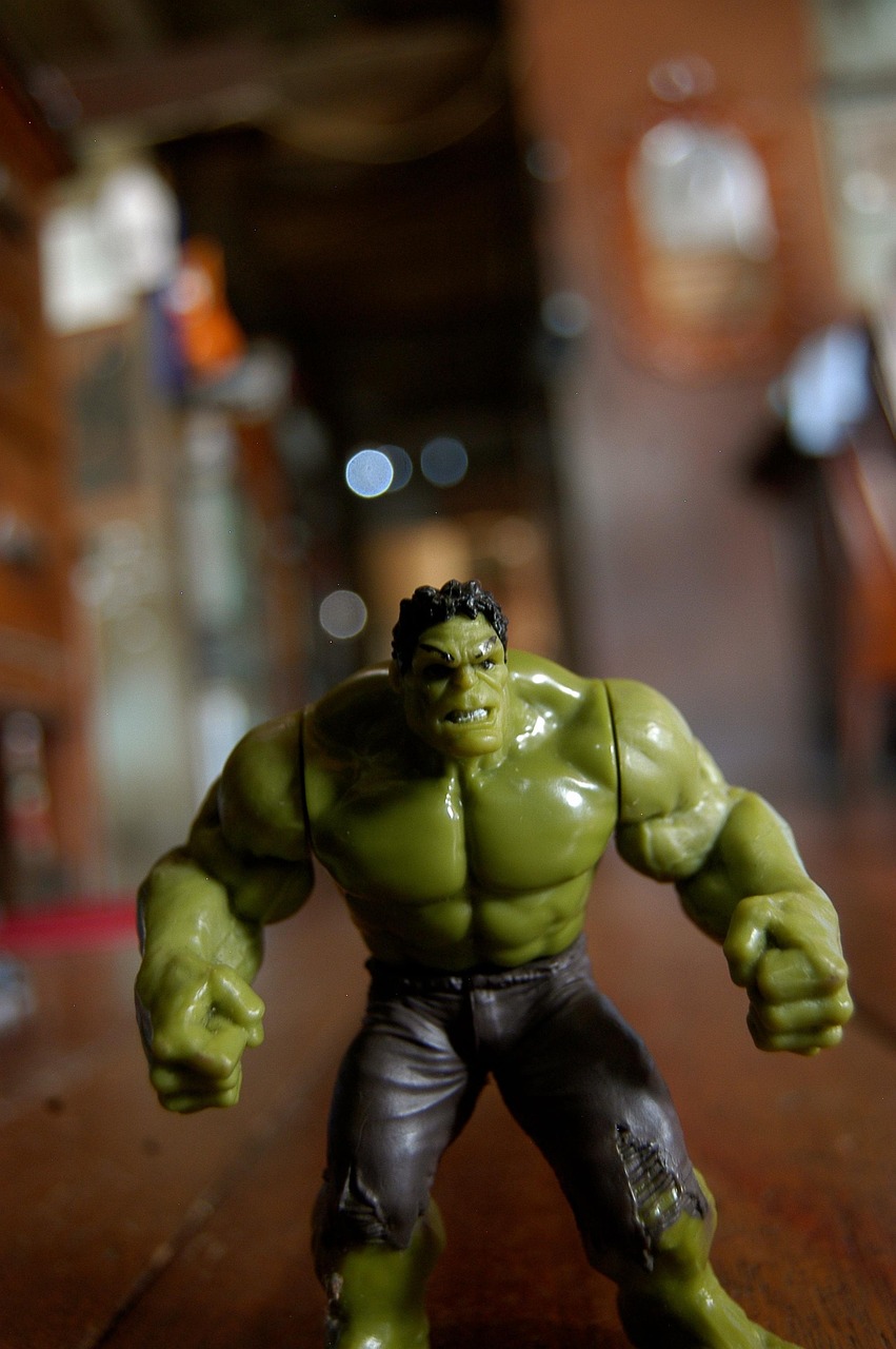 绿巨人,动漫世界的英雄传奇